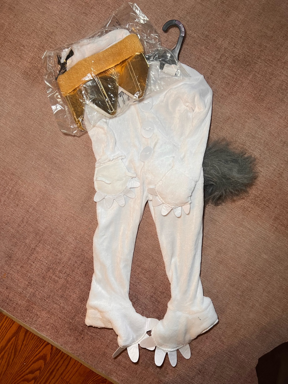 Where The Wild Things Are 2T - 3T costume includes crown